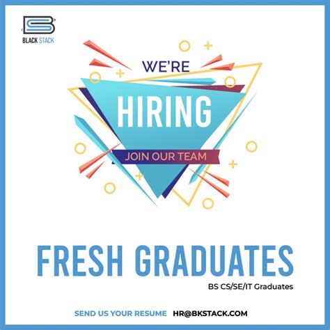 fresh graduate hiring.